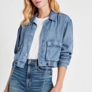 NWT- Splendid Breck Indigo Denim Blue Women's Jacket